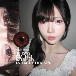 คอนแทคเลนส์ ตาโต ตาลูกแก้ว ไซส์14.5 zabambielens no9