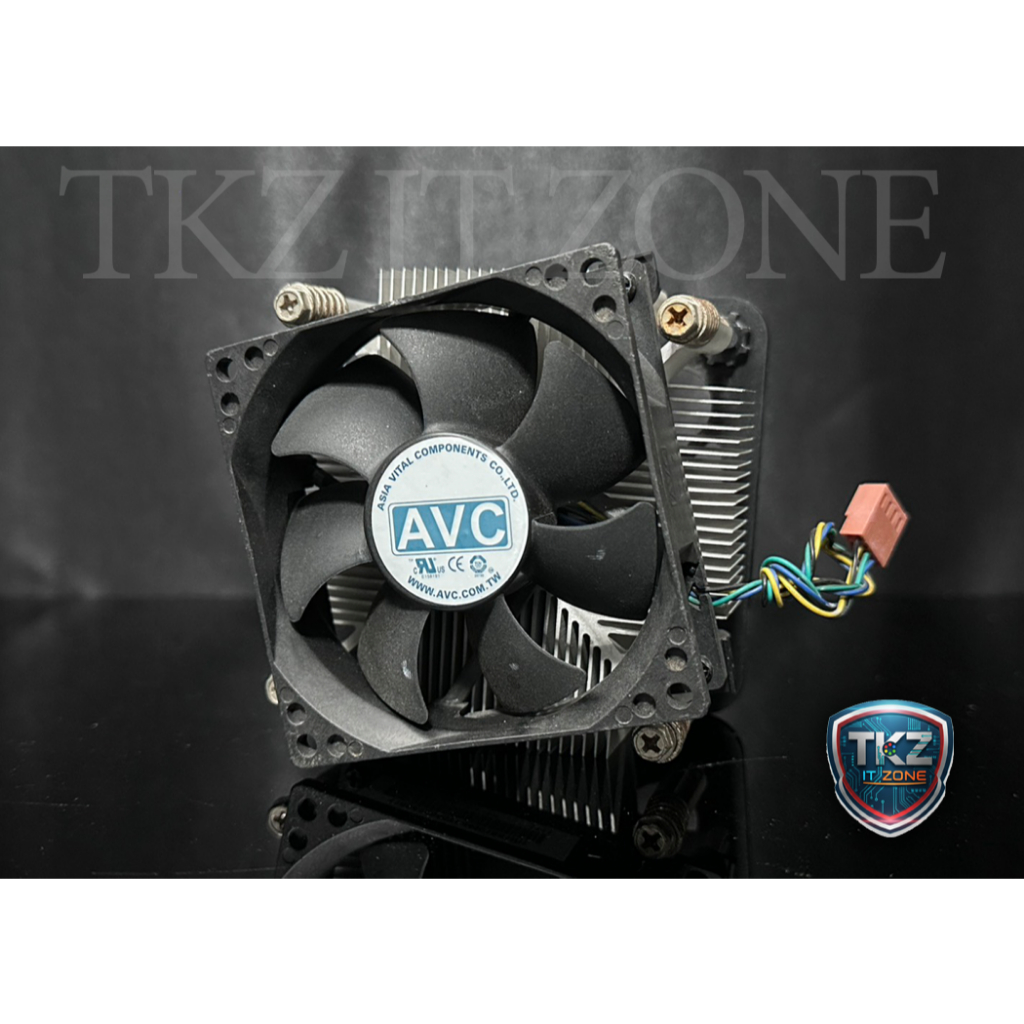 ซิงค์พัดลม(CPU FAN COOLING) ซิงค์ลม AVC oem ใช้กับ intel 1156 1155 1150 1151 1200 (มือสอง )