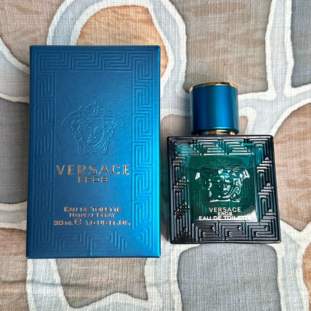 VERSACE EROS EAU DE TOILETTE 30ML ใหม่ แท้ 💯 น้ำหอม ผู้ชาย men unisex parfum dior sauvage bleu de ch