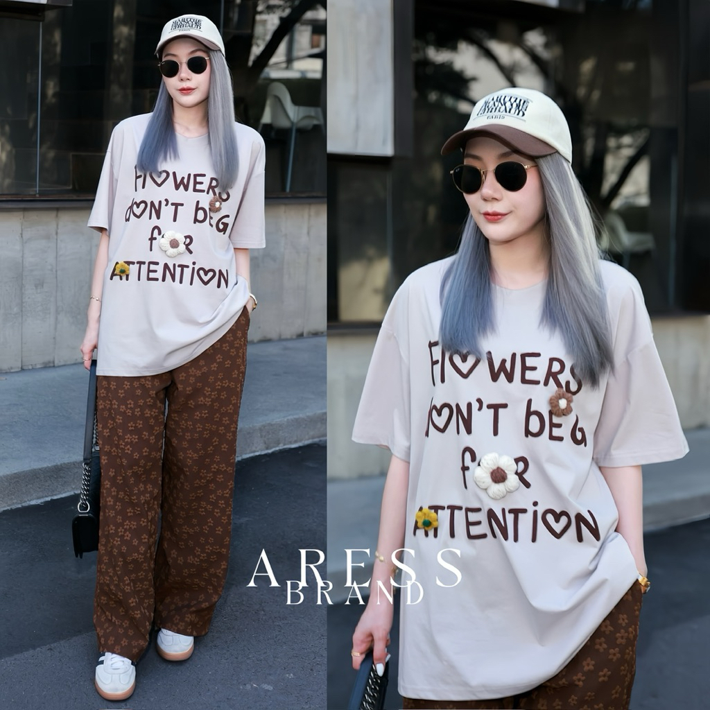 Choco Daisy Set AR971 ชุดเซ็ตเสื้อ+กางเกง ราคา ถูกที่สุด ดีลบีเคเค