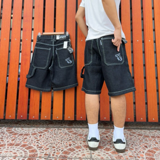 กางเกงยีนส์สามส่วนคลุมเข่าป้ายHirock แถมป้าย+ตะขอ