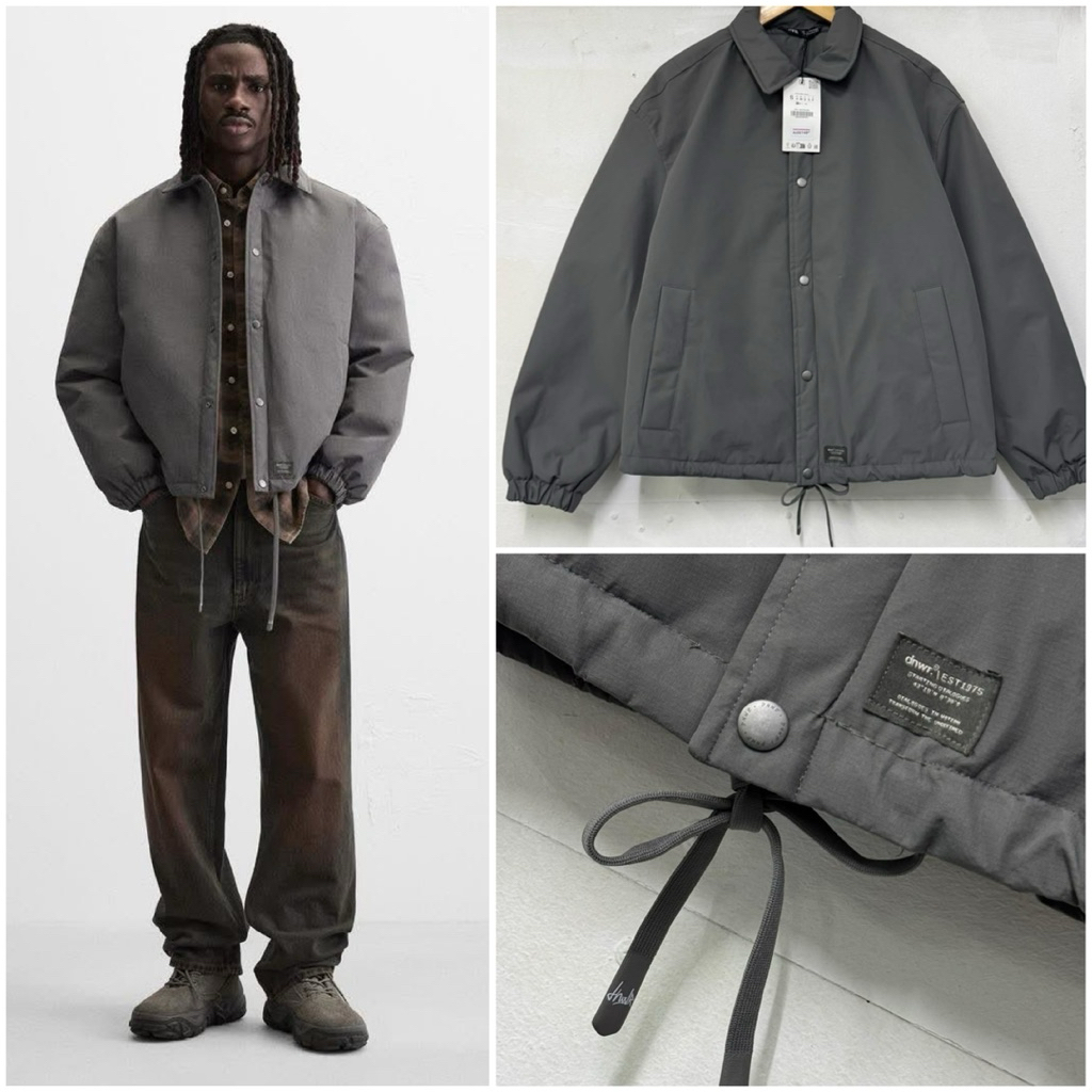 ZARA Puffer Technical Jacket แท้💯 แจ็คเกตชายหล่อๆ กันหนาว -ติดลบได้