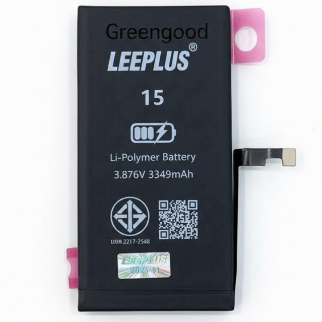 15 แบตสำหรับ Phone 15 แบต ไอโฟ 15 แบตเตอรี่ 15 ขึ้นสุขภาพ 100% มี มอก. LEEPLUS รับประกัน 12 เดือน