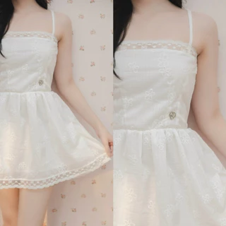 RIKA น้องโรเซ่ มินิเดรสสายเดี่ยวปรับสายได้