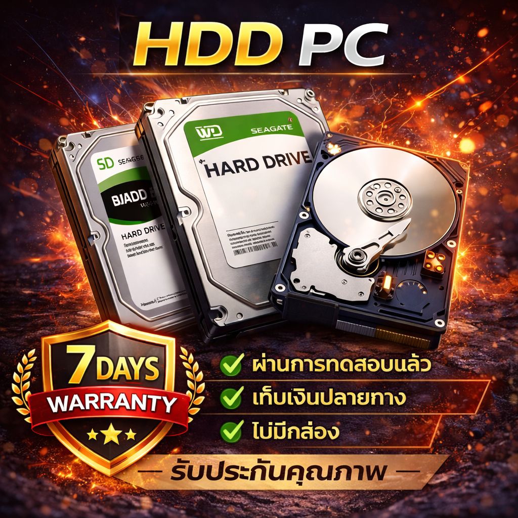 🔥HDD PC มือสอง 320GB-2000GB🔥