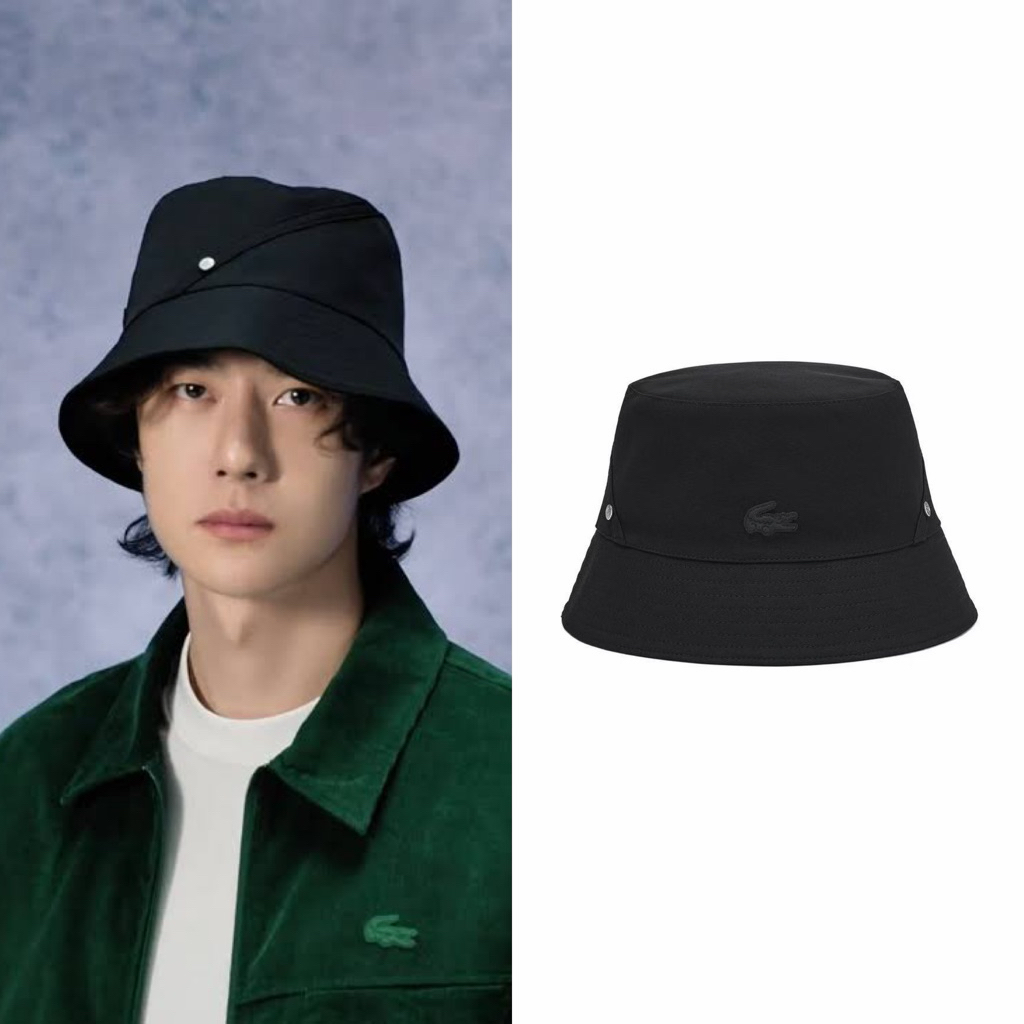 พร้อมส่ง หมวกบัคเก็ต Lacoste x WangYibo size M