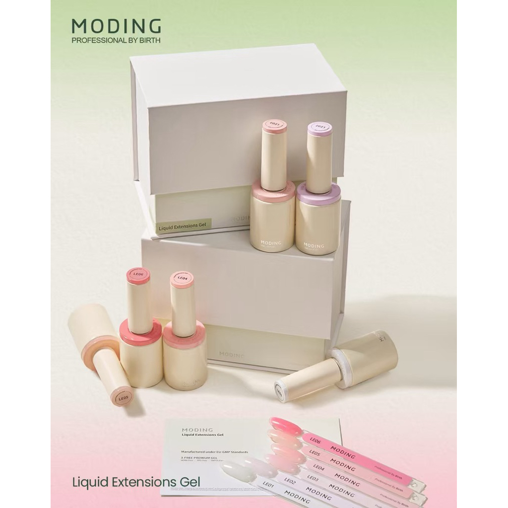 MODING Liquid Extensions Gel – 5 in 1 Formula
