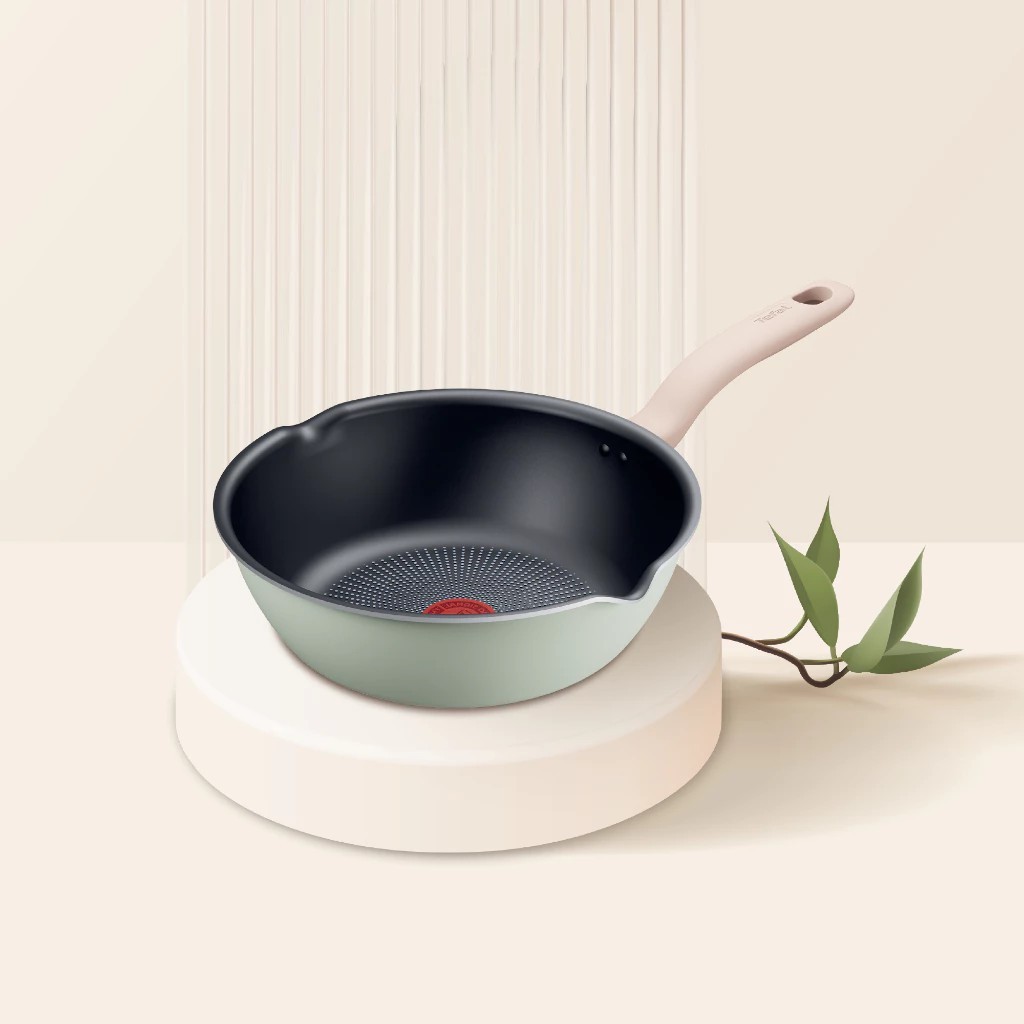 Tefal กระทะก้นลึก So Matcha 24 ซม. รุ่น G1796495 เคลือบไทเทเนียม 2 ชั้น ใช้ได้กับเตาทุกประเภท