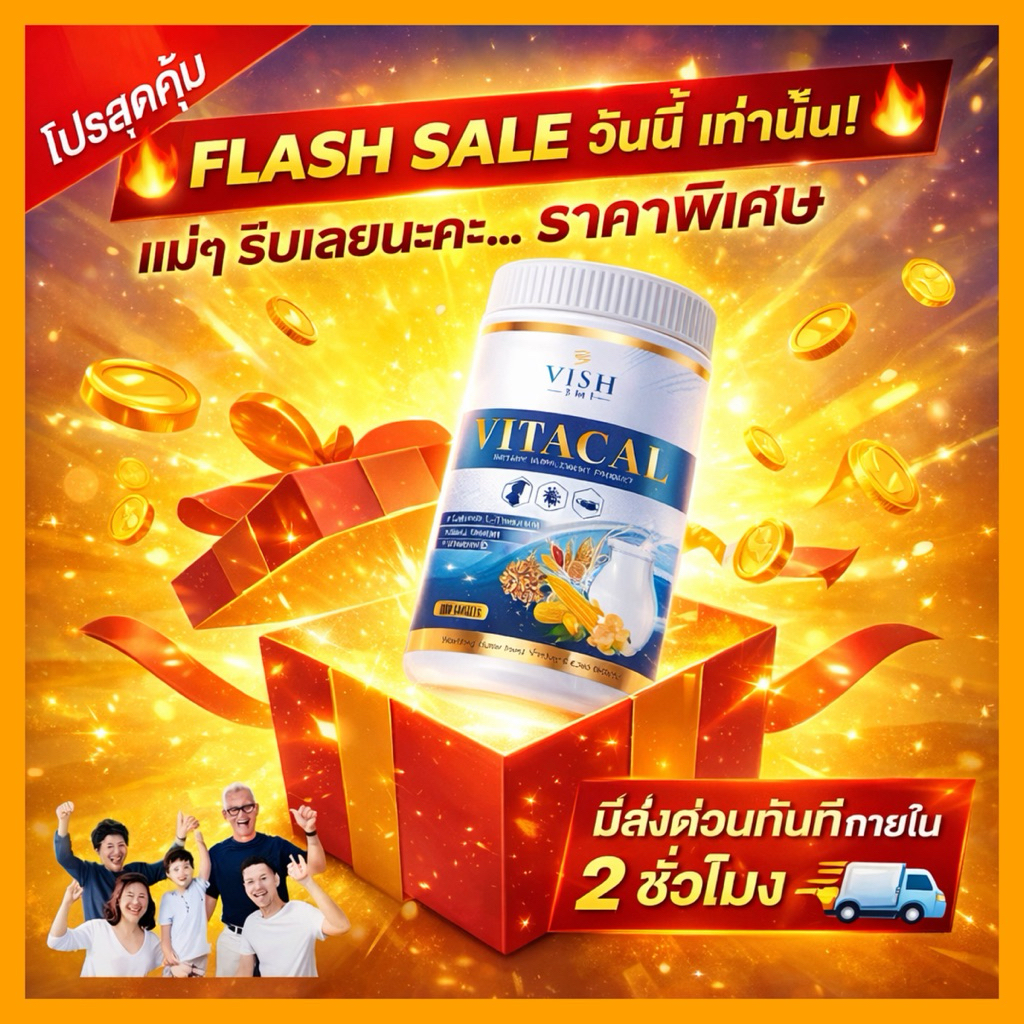 (มีส่งด่วนทันที)🚚นมเม็ด แคลเซียมสูง VITACAL VISHPLUS สร้างมวลกระดูก ฟัน ภูมิคุ้มกัน อาหารเสริม นมอัดเม็ด สูง 1ปุก100เม็ด