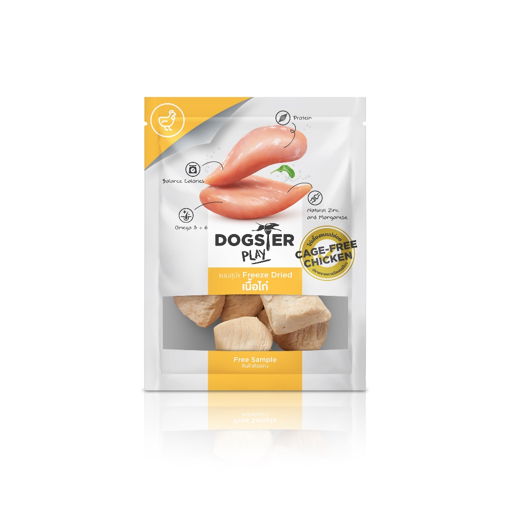 (ของแถม) Dogster Play & Dogster Topping Sample คละสูตร