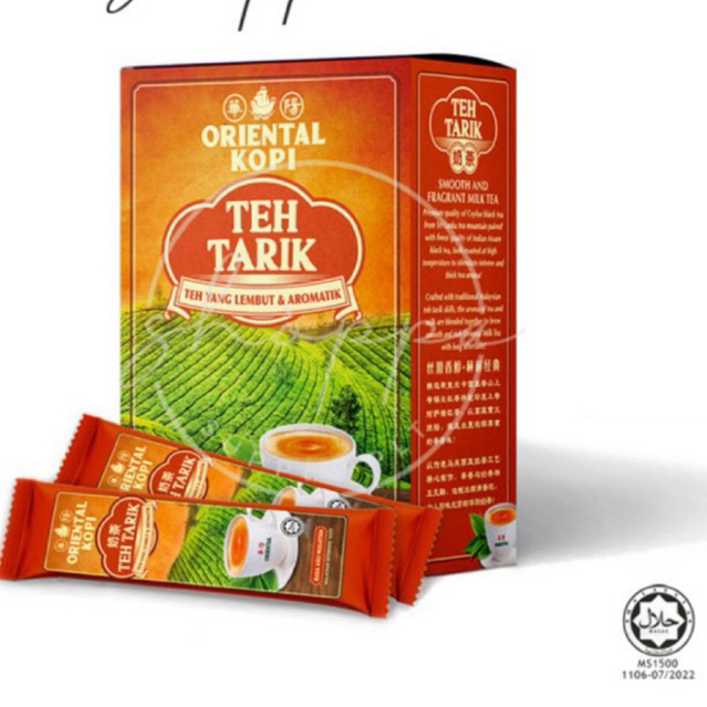 Oriental Teh Tarik Milk Tea 400g (40g X 10 Sachets) // ORIENTAL KOPI White Coffee