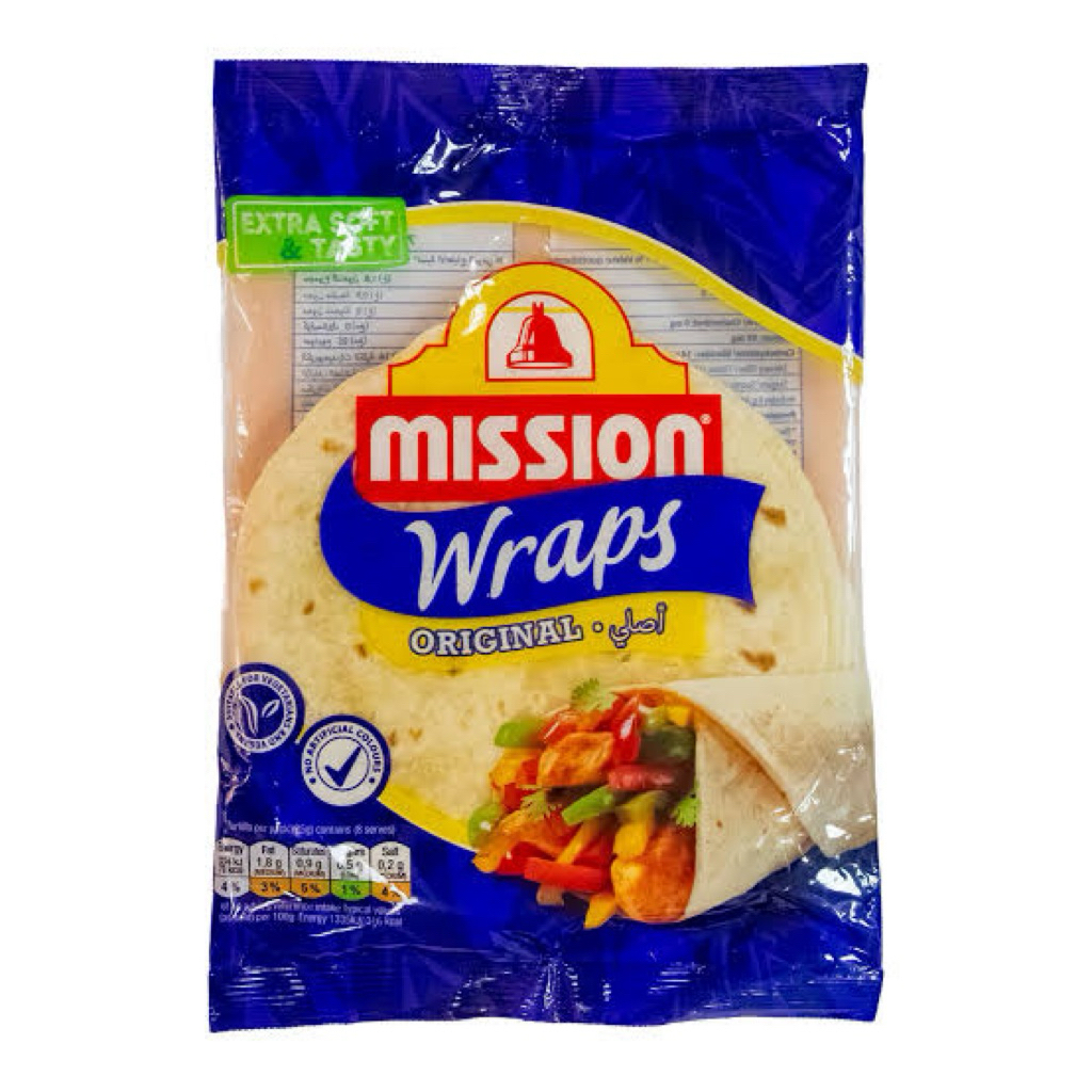 แผ่นแป้งตอติญ่า รสดั้งเดิม นุ่ม ยืดหยุ่น เหมาะสำหรับมังสวิรัติ ฮาลาล