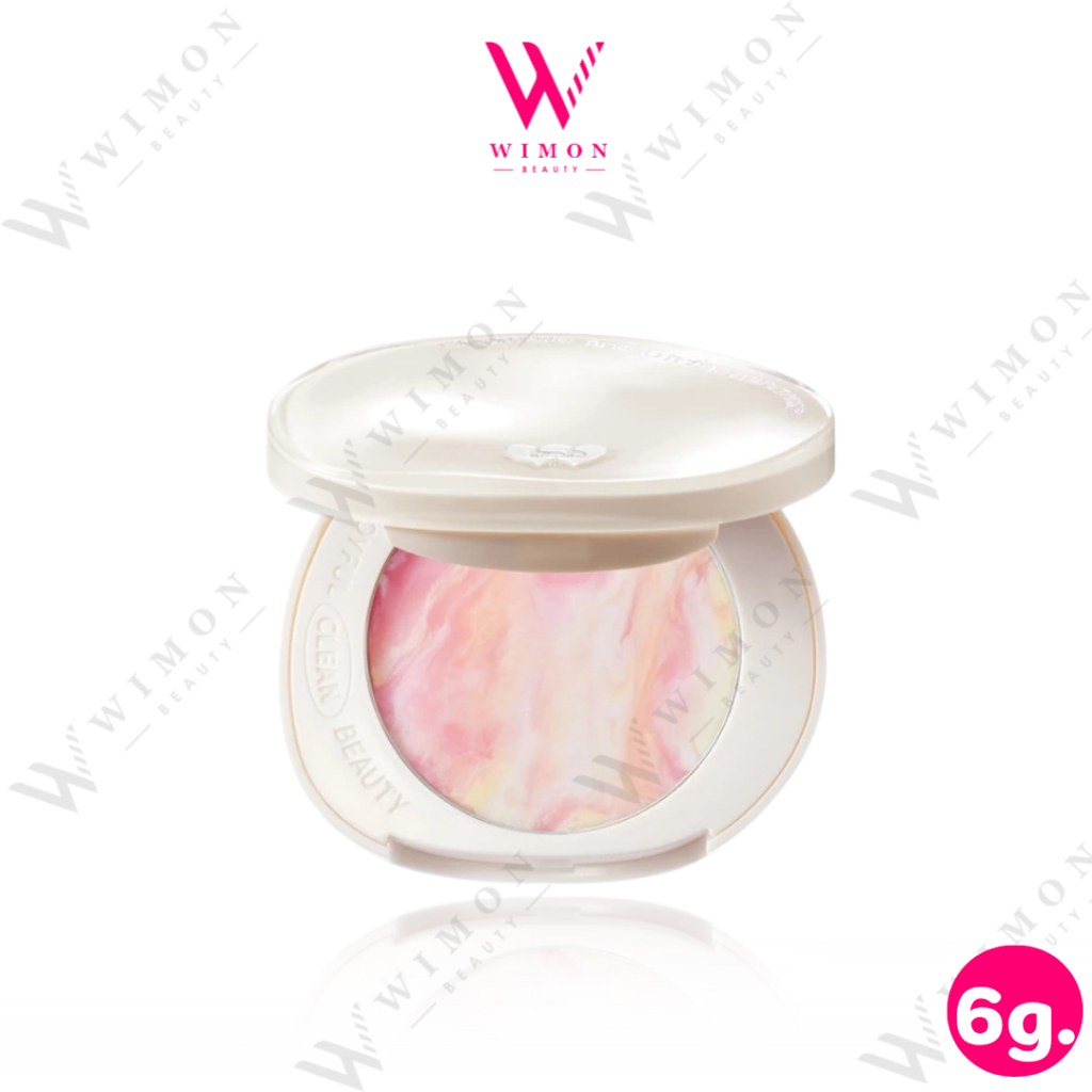 Bnb Barenbliss Bloomatte Fine to Refine Compact Powder 6g. แบร์แอนด์บลิซ บลูมแมท ไฟน์ทูรีไฟน์ คอมแพค พาวเดอร์/75465