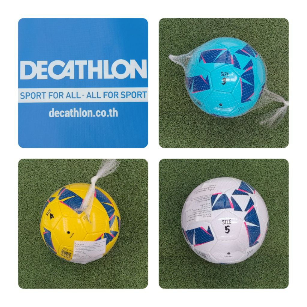 Kipsta Decathlon ลูกฟุตบอล ลูกบอล Football Size 3 / 4 / 5 รุ่น First Kick ลูกฟุตบอลมาตรฐานฟีฟ่า