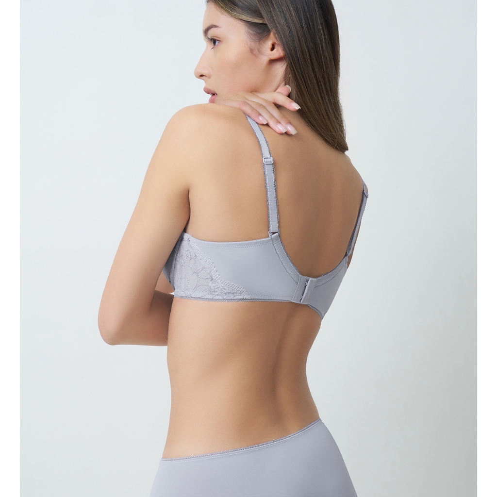 Triumph เสื้อชั้นในไม่มีโครง รุ่น Aqua Plumeria HU DV 01 รหัส 10227760 สีเทาอ่อน 6227 — صورة 3
