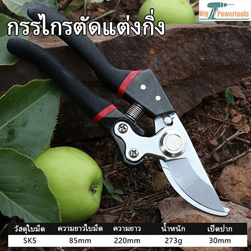 กรรไกรตัดกิ่งสำหรับการทำสวนและจัดดอกไม้