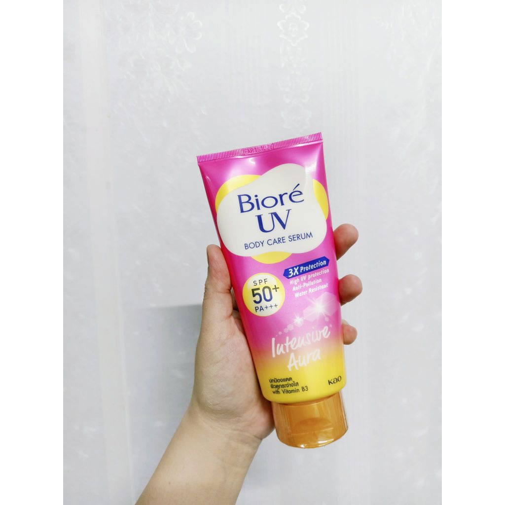 บิโอเรกันแดดทาตัวBiore UV Body Serum  150ml💯