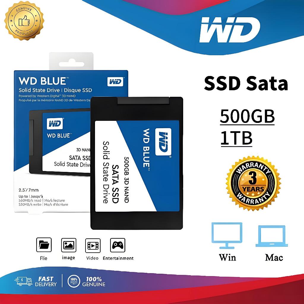 1TB 500GB Blue SA510 SSD 2.5'' Solid State Drives 6.0Gb/s Internal hard drive SATA3