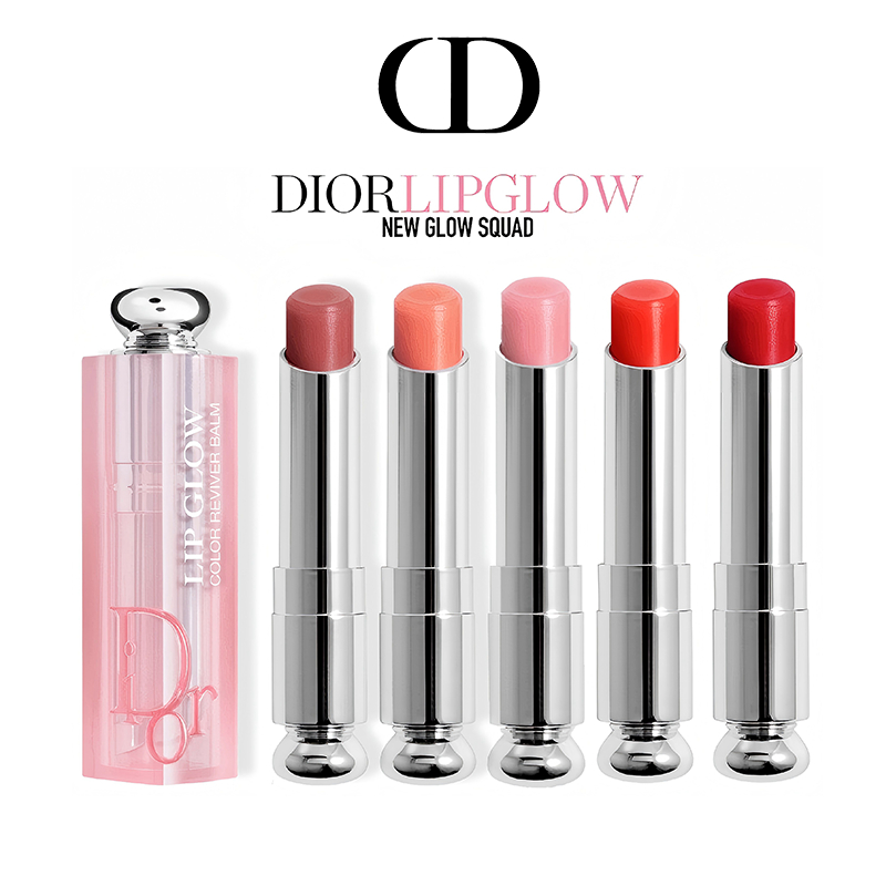 Dior Addict ของแท้ใหม่เอี่ยม 3.2 กรัม #012 #025 #001 #DIOR8 #007 #004 #1947   ลิปบาล์มให้ความชุ่มชื้