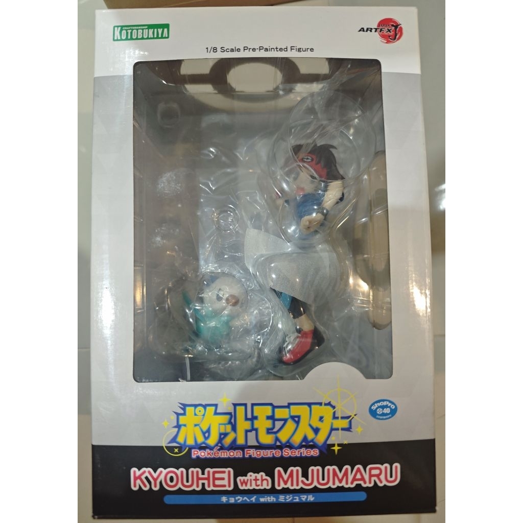 (มือ 2) Pokemon Kotobukiya Kyohei with Mijumaru Figure, 1/8 Scale