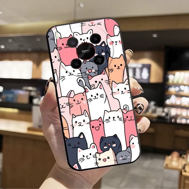 เคส(พร้อมส่งในไทย) สำหรับรุ่น ZTE Nubia V70 MAX เคสนิ่มลายการ์ตูนน่ารักๆ ใส่ตรงรุ่น