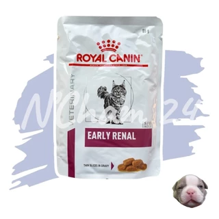 Royal Canin Early Renal Pouch 85 g บรรจุ 12 ซอง อาหารแมวโรคไต ระยะเริ่มต้น อาหารเปียกแมว