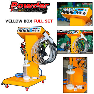 ⚡️ส่งโคตรด่วน⚡️ปืนพ่นสีฝุ่นพาวเดอร์โค็ท รุ่น Yellow Box  Pow…