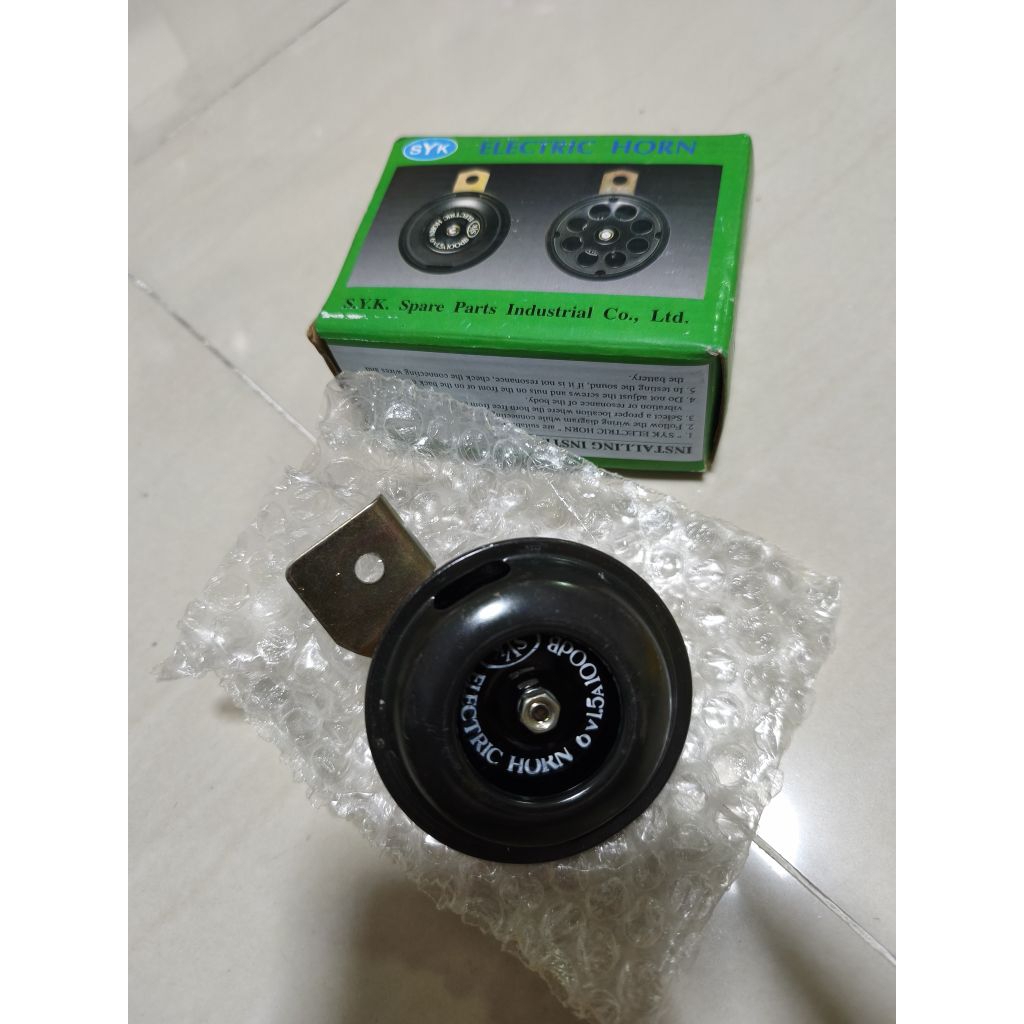 แตร​ 6V. 1.5A...ใส่​ YAMAHA​ Y80​ V75​ BELL80​ BELL-SUPER​ MATE​-U​-J​ MATE​88​ RC80​ RC100​ SPRINTE