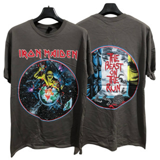 [จัดส่งฟรี!!!] เสื้อวงดนตรี Iron Maiden The Beast On The Run…