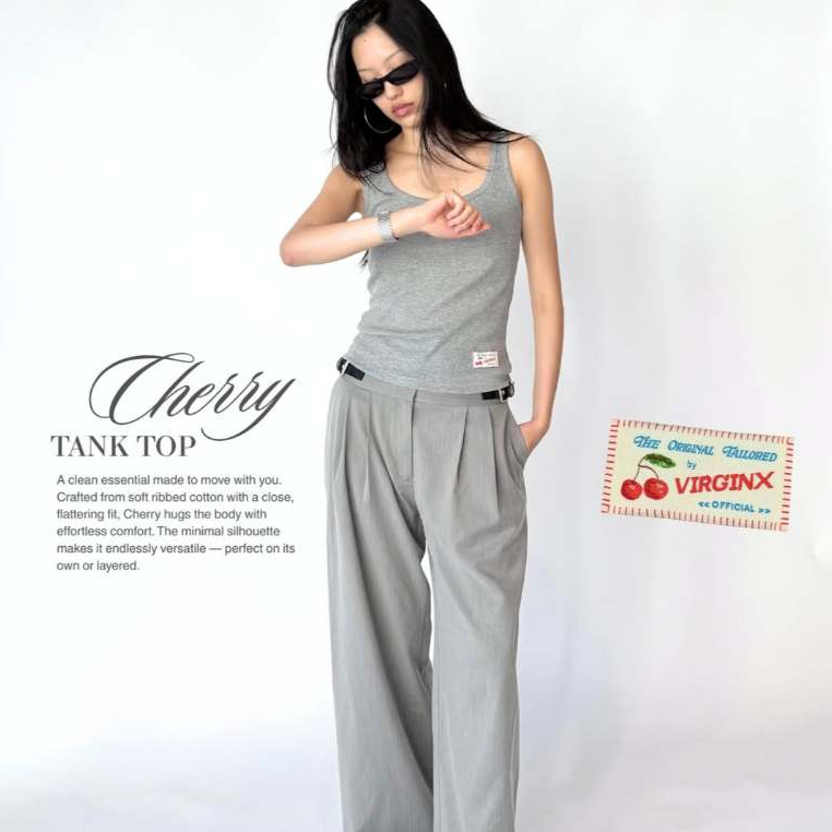 VIRGINX | CHERRY Tank Top (2 Colors)
