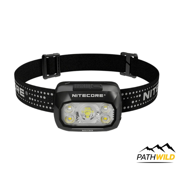 NITECORE NU30 500lumens integrated Li-ion battery (1500mAh) ไฟฉายคาดหัว เหมาะสำหรับเดินป่า วิ่งเทรล น้ำหนักเบา พกพาสะดวก