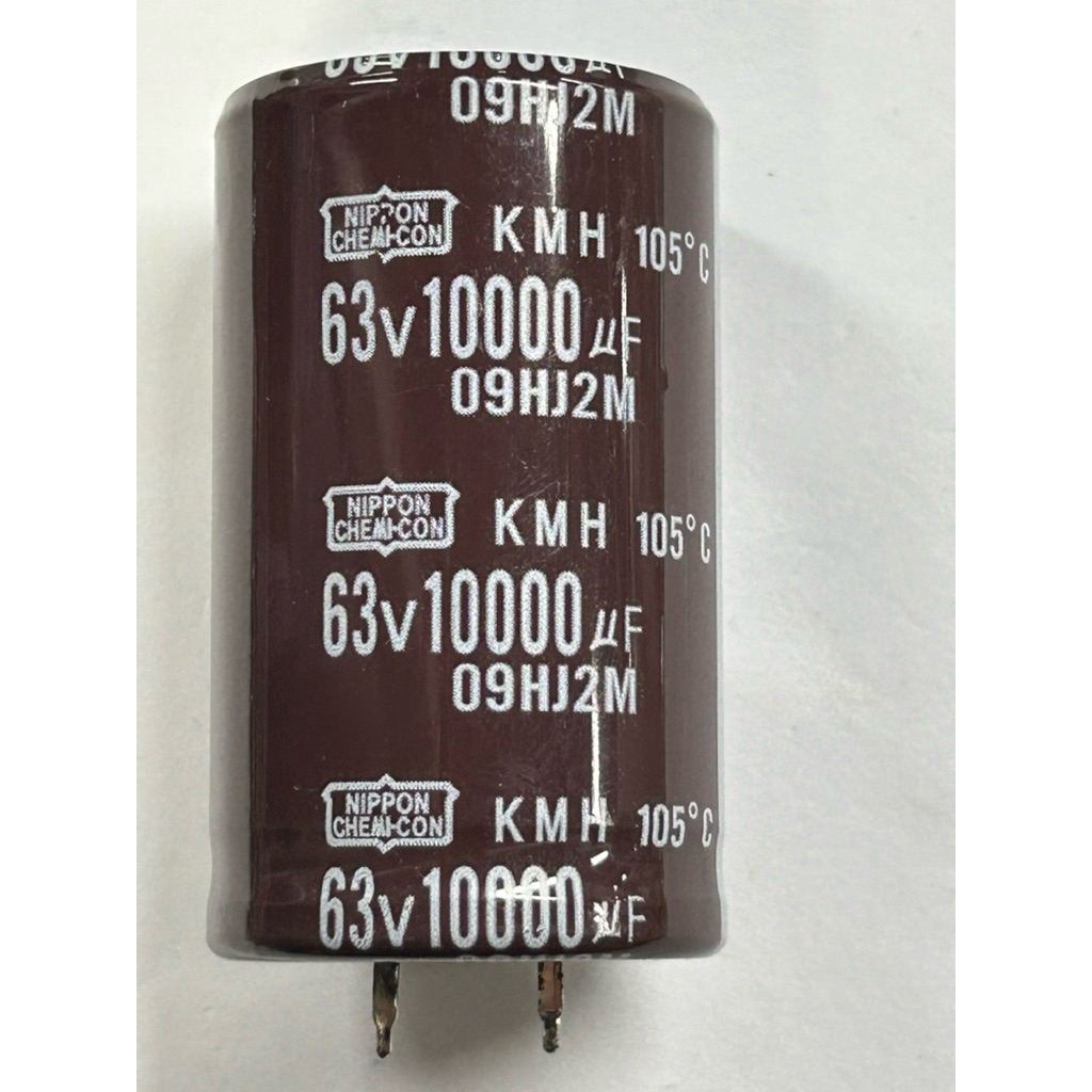 Capacitor 10000uF/63V(Nippon)ขาเขี้ยว