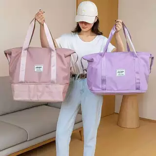 NO-1003 สินค้าพร้อมส่ง กระเป๋าเดินทางแบบถือ มีซิปขยายฐานล่างทุกใบ สวยแข็งแรงเหมาะเดินทางแบบซิวๆ