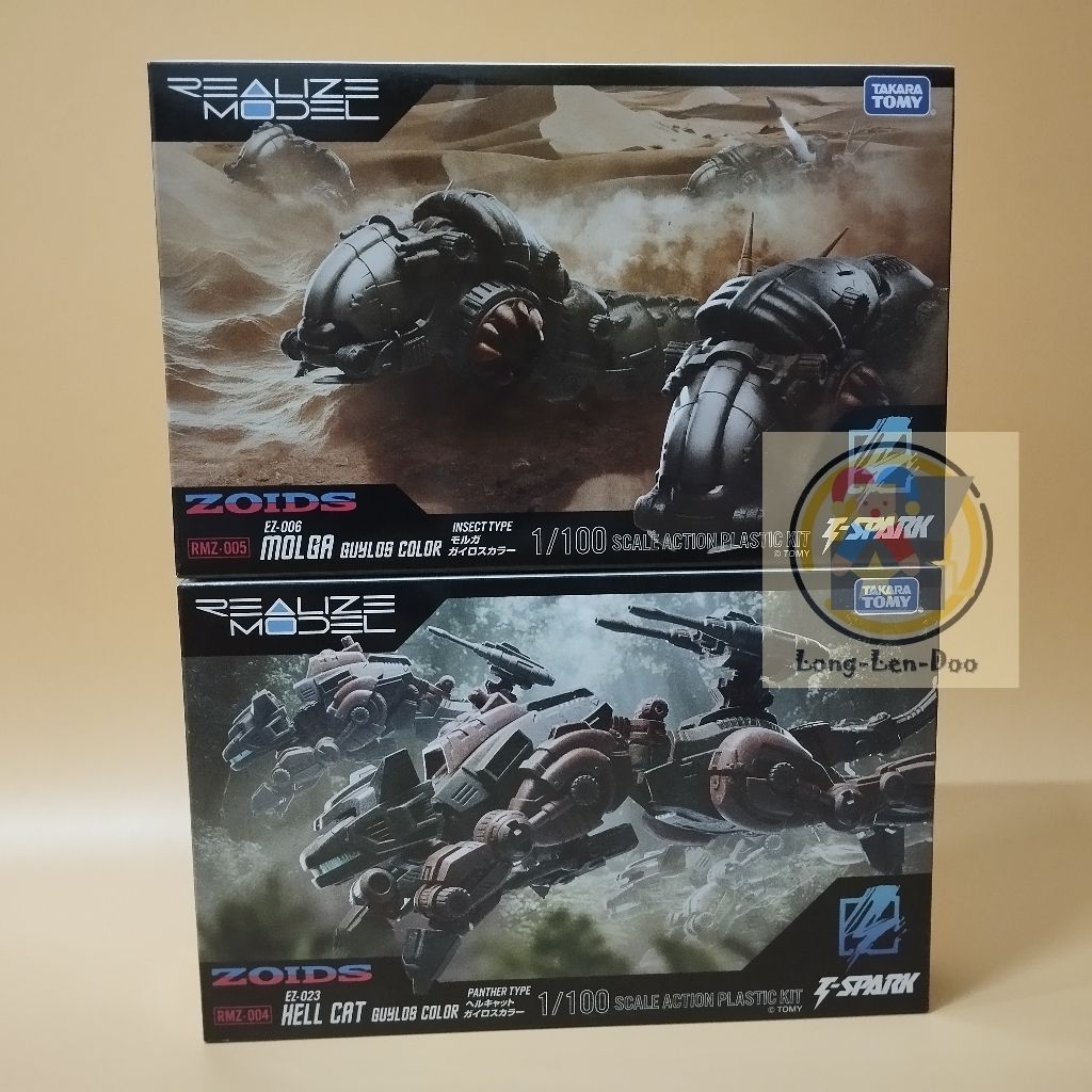 Zoids โมเดลหุ่นยนต์ ซีรีส์ใหม่ล่าสุด "Realize Model" ของแท้มือ 1 กล่องมีรอยบ้าง