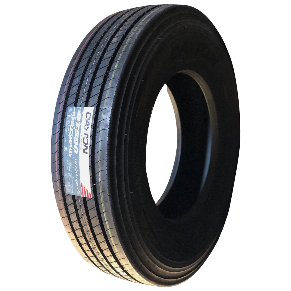 ยางขนาด 11R22.5 ยางยี่ห้อ DAYTON รุ่น DT590 ปี25 ยางใหญ่ ยางรถบรรทุก ยางใหม่มือ 1