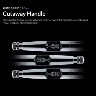 แอร์บรัช Gaahleri GHAD-39 Advanced Dual-Action 0.35+0.5mm แถมหัวฉีด 2 ขนาด เกรดพรีเมียม โมเดล กันพลา Airbrush