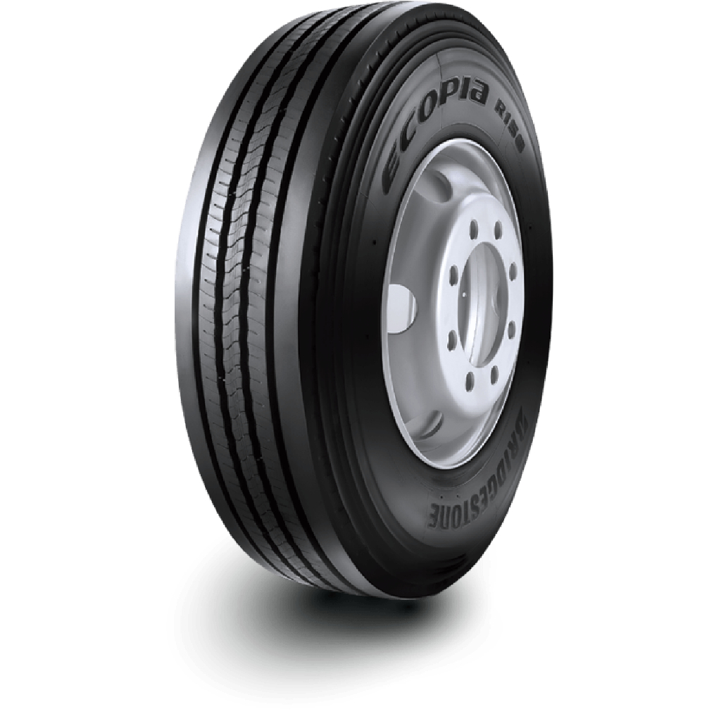 ยางไซส์ 11R22.5 ยางยี่ห้อ bridgestone รุ่น ecopia R156  ปี25 ยางใหญ่ ยางรถบรรทุก ยางบรรทุกหนัก