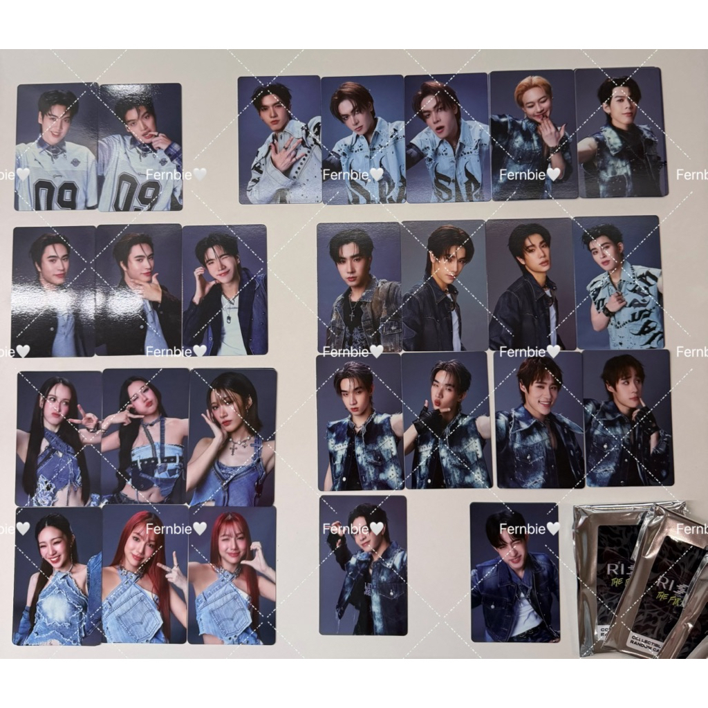 พร้อมส่ง แรนด้อมการ์ด  RANDOM CARD RISER CONCERT THE FIRST RISE แท้💯 การ์ด GMMTV
