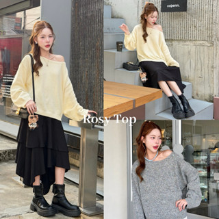 WENDY— Rosy Top เสื้อไหมพรมถักสุดคิ้วท์ 🧈🥖