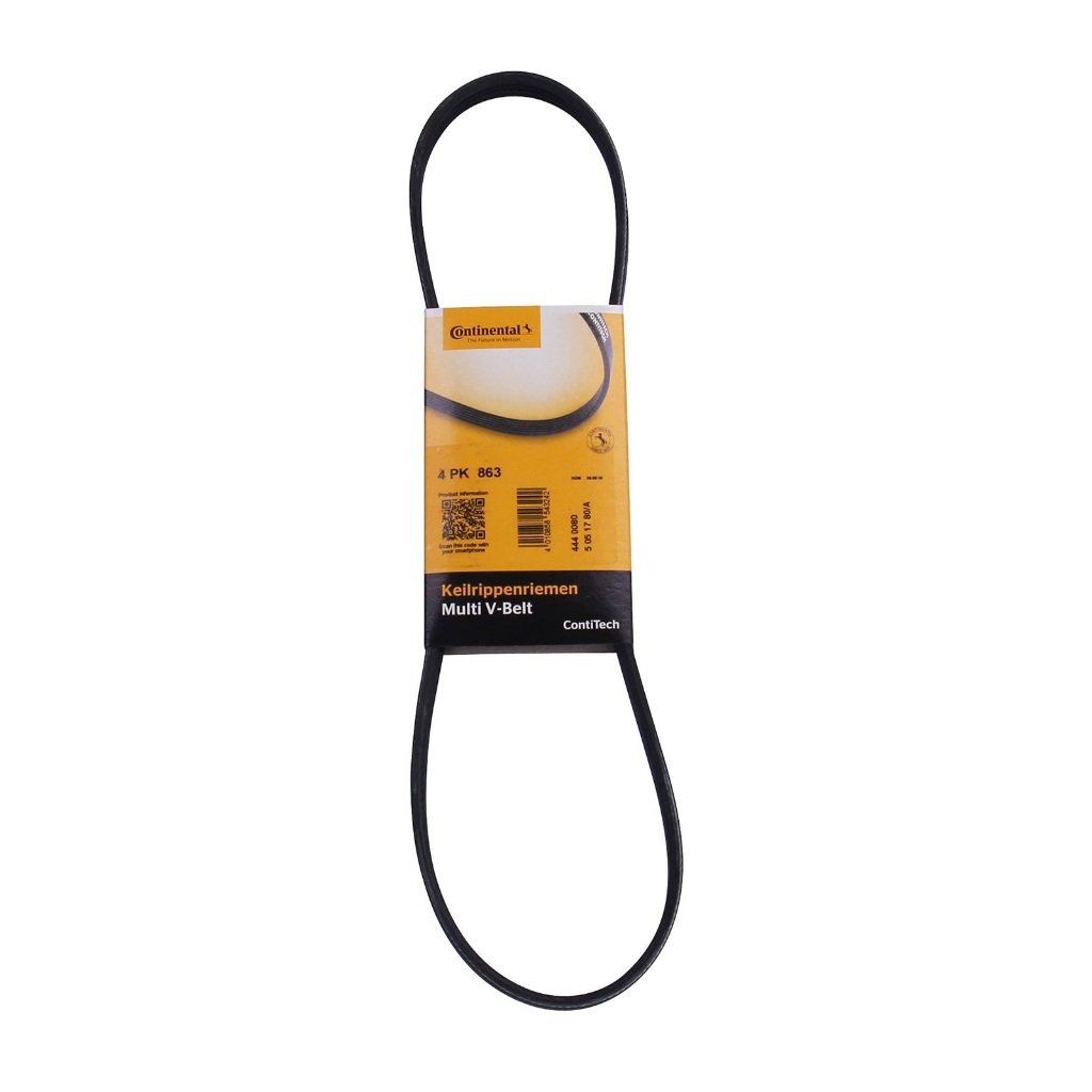 BMW สายพาน แอร์ 4PK863 ( 4PK865 ) เครื่อง M54 รุ่น E46 E39 X3 ( E83 ) X5 ( E53 )