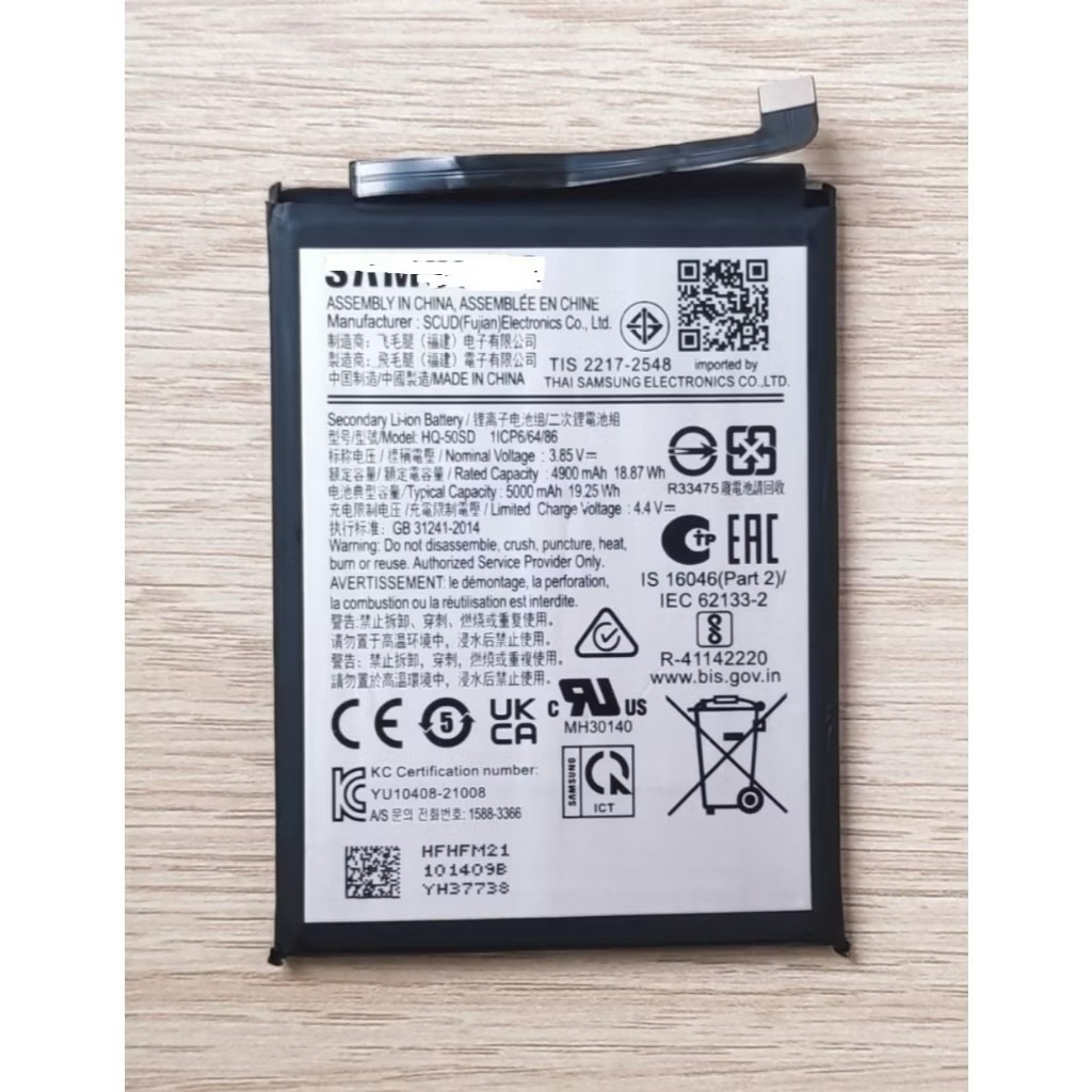 ✨✨ แบตเตอรี่ For Samsung  A02S / A03S / A22(5G) / A03 / A14 4G (SM-A025F) Battery Model HQ-50SD HQ-5