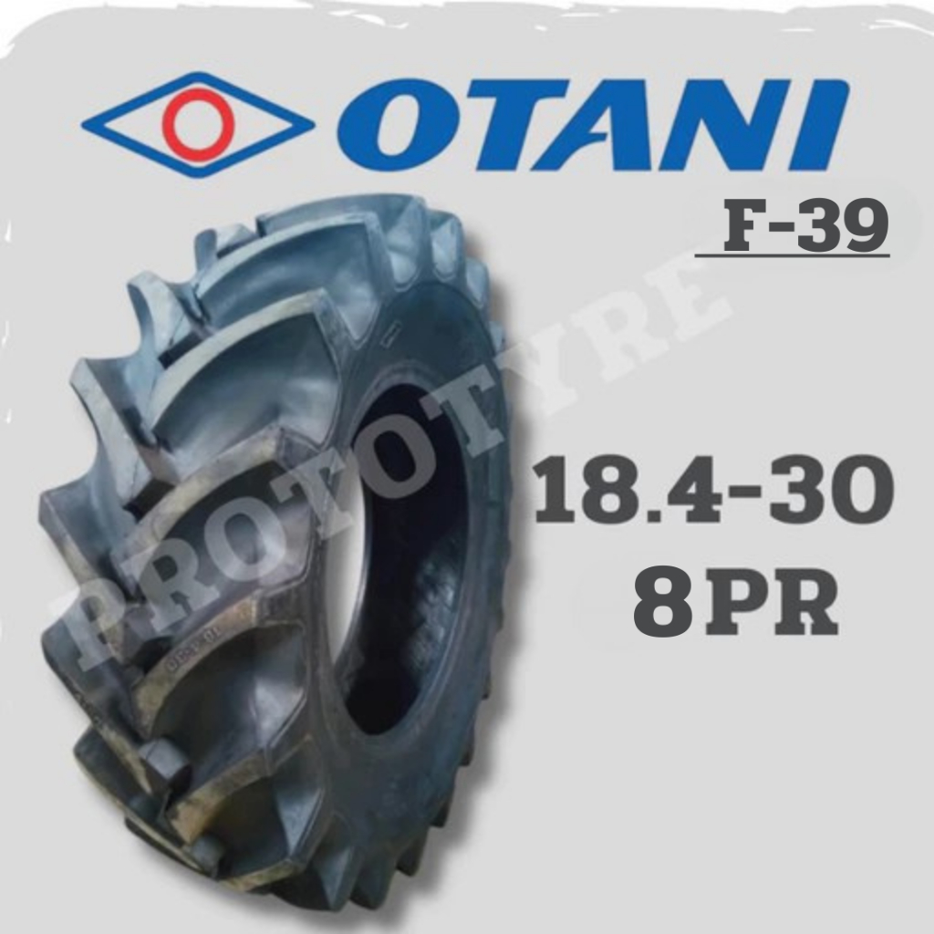 ยางรถไถ 18.4-30 8PR ยี่ห้อ OTANI รุ่น F-39