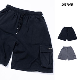 URTHE - กางเกงขาสั้น คาร์โก้ รุ่น UTILITY RELAXED CARGO SHOR…