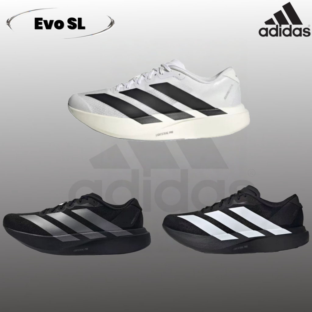 [จัดส่งทันที] ของแท้ 100% adidas Adizero Evo SL JH6206 รองเท้าวิ่ง รองเท้า