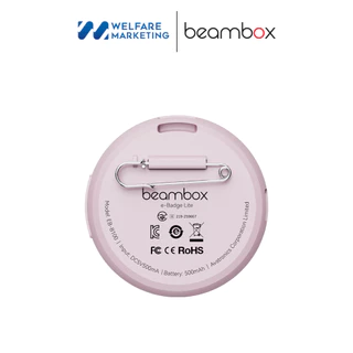 beambox e-Badge Lite สมาร์ทแบดจ์ดิจิตอล หน้าจอ LED แสดงภาพ (Image / GIF / Video)