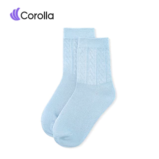 Corolla ถุงเท้าแฟชั่นสีต่างๆ ใส่สบายและระบายอากาศได้ดี หลากหลายสีให้เลือก และลดกลิ่นอับได้ดีเยี่ยม
