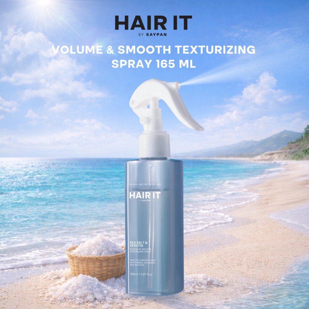 HAIR IT วอลลุ่มแอนด์สมูทเท็กเจอร์ไรซิ่งสเปรย์ 165ml อัลลัวริ่งสปิริต