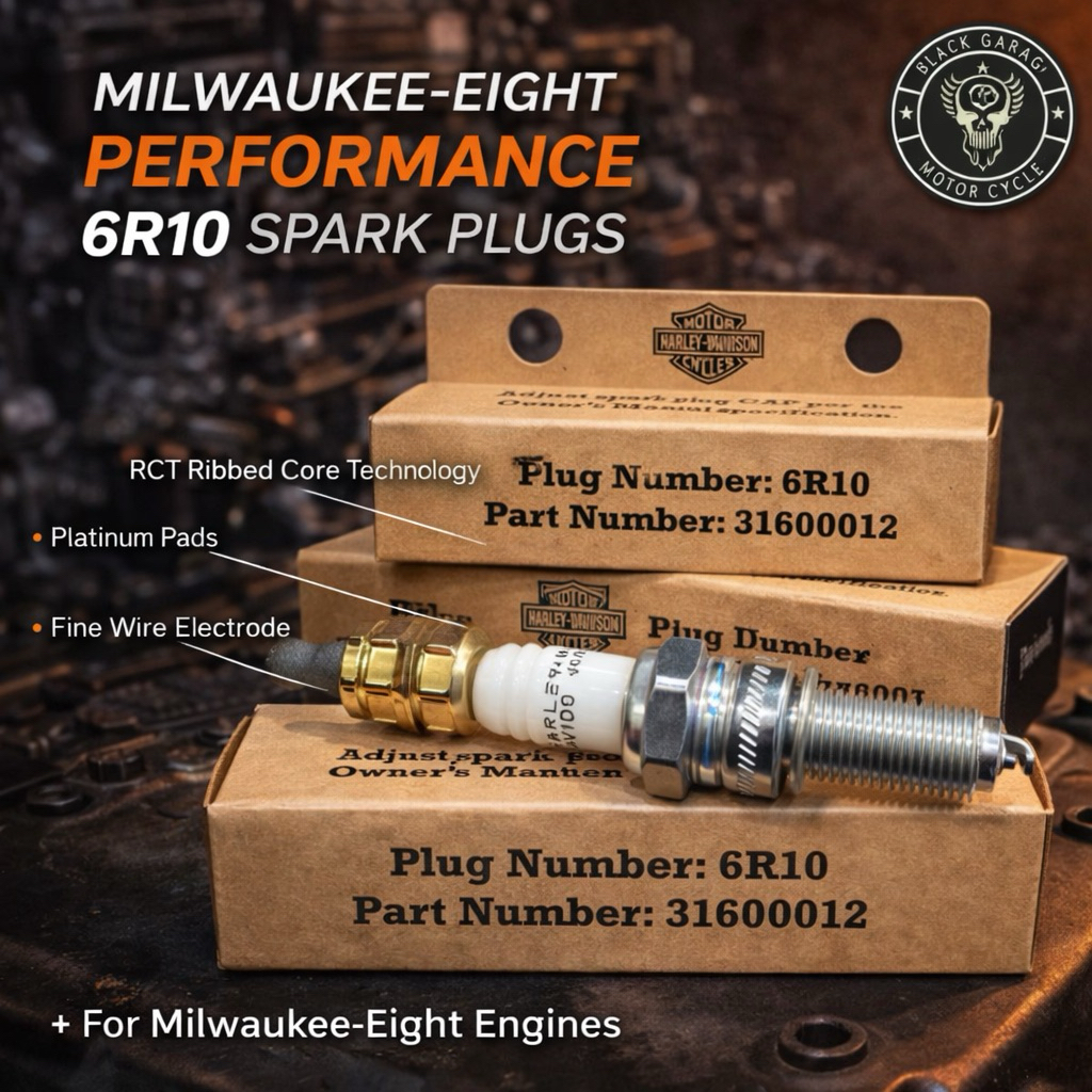 หัวเทียนรถปีใหม่ 6R10 Milwaukee-Eightปี2017ขึ้นไป