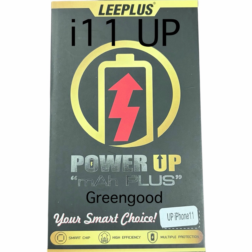 11 UP แบต Phone 11 Up แบต ไอโฟu 11 เพิ่มความจุ เช็คสุขภาพ100% แบตเตอรี่ 11 up มี มอก. LEEPLUS รับประกัน 12 เดือน battery