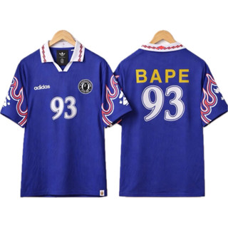 [แท้💯% ของใหม่ พร้อมส่ง] เสื้อฟุตบอลแขนสั้น Adidas x Bape SS…